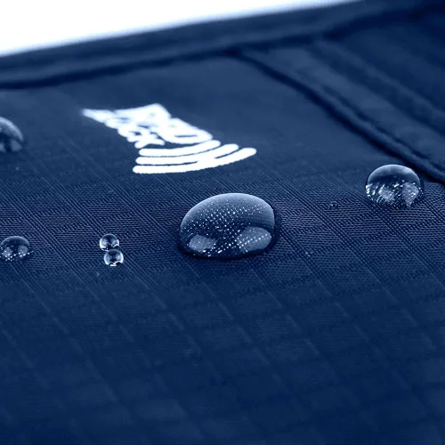 Vista 4 de Bolsa de viaje para el cuello, cartera para pasaporte familiar, funda organizadora con bloqueo RFID RFID Blocking