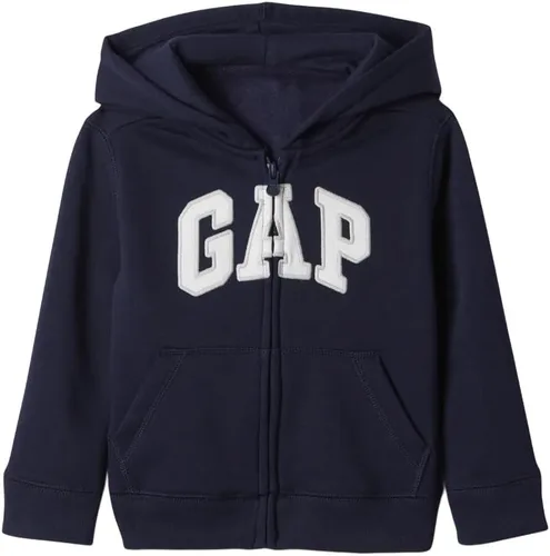 Vista 9 de GAP - Sudadera con capucha y cremallera completa para bebés varones, con logotipo de Playtime Favorites