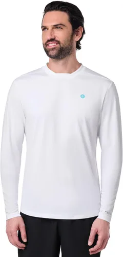 Vista 14 de Coolibar Camiseta de manga larga con protección solar UPF 50+ para hombre