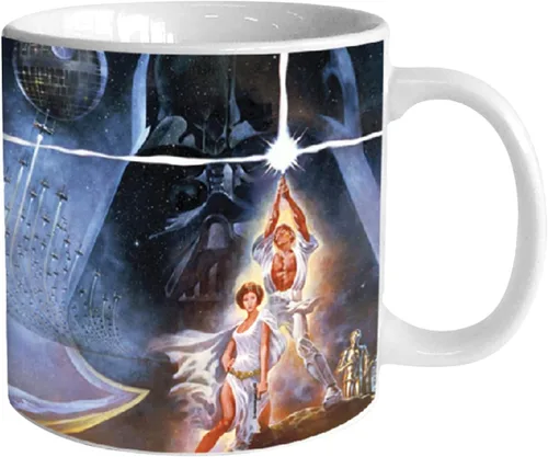 Vista 6 de Taza de cerámica reactiva con calor de 20 onzas de Star Wars