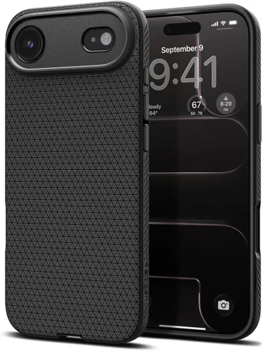 Vista 10 de Spigen Liquid Air - Funda diseñada para iPhone 11 (2019), color negro mate