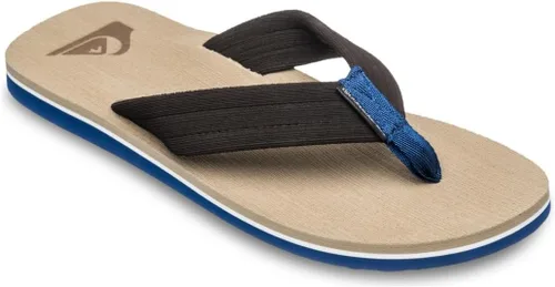 Vista 7 de Quiksilver Molokai Layback - Sandalias con textura para hombre Negro blanco