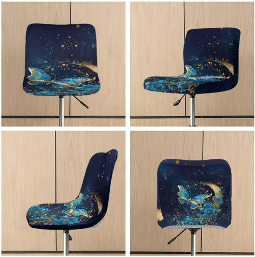 Vista 259 de American Eagle - Juego de 2 fundas para taburetes de bar para sillas de comedor, impermeables, antideslizantes, tamaño universal