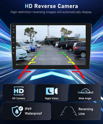 Vista 7 de 8Core4+64G Estéreo de coche para Toyota Avalon 2006-2010 Wireless CarPlay/Android Auto Android Radio con Qualcomm 9 pulgadas IPS pantalla táctil