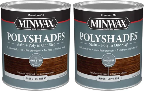 Vista 49 de Barniz Minwax 213104444 PolyShades Miel