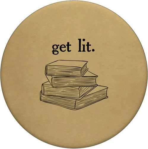 Vista 3 de Get Lit Reading Book Nerd Literatura divertida Profesor de inglés PopSockets PopGrip: Agarre intercambiable para teléfonos y tabletas PopSockets