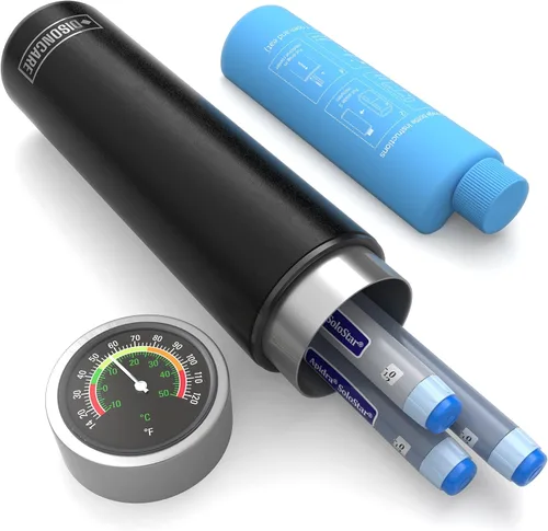 Vista 15 de DISONCARE 60H Estuche de viaje enfriador de insulina para 4 plumas con pantalla de temperatura, enfriador de medicamentos para viajes, aprobado por