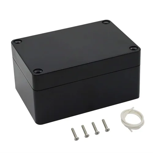 Vista 23 de LeMotech Caja de conexiones eléctricas de plástico ABS Caja de proyectos IP65 impermeable Caja de derivación universal para electrónicas Negro 2.48x