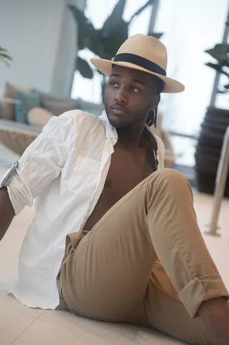 Vista 2 de Pineapple&Star Sun Straw Fedora - Sombrero de playa con trenza fina UPF50+ para unisex