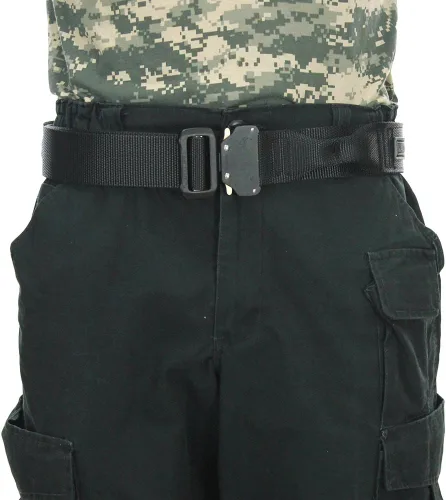 Vista 7 de Fusión Tactical Militar Policía Riggers Cinturón Generación II Tipo A Negro Mediano 33-38"1.5" Ancho