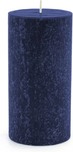 Vista 12 de Root Candles Unscented Candles - Vela de pilar de mezcla de cera de abeja, 3 x 3 pulgadas, color azul Williamsburg