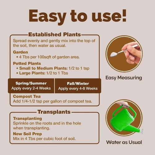 Vista 4 de Trichoderma para plantas, ideal para trasplantes y plantas establecidas, también incluye probióticos del suelo, micorrizas y bacterias (16 onzas)