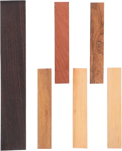 Vista 8 de 6 láminas de madera texturizada de repuesto para banco de jardín para manualidades y asientos al aire libre, tableros de madera sin terminar