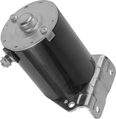 Vista 6 de Arranque Caltric Compatible con tractor de césped y jardín John Deere E100 E110 100 Series / Engranaje de acero mejorado de 14 dientes