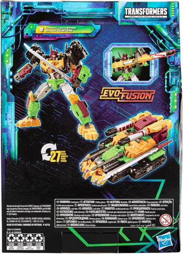 Vista 4 de Transformers Toys Legacy Evolution Voyager Class Comic Universe Bludgeon Toy - Figura de acción para niños y niñas a partir de 8 años