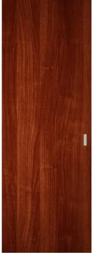 Vista 8 de Hidden Barn Basic 3001 Antique Oak Puertas de chapa de madera Juego deslizante oculto mágico 28 x 80 pulgadas Roble antiguo
