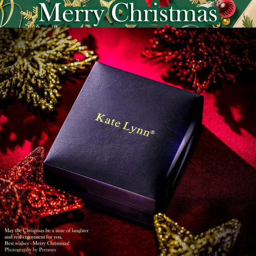 Vista 4 de Kate Lynn I Love You Forever Angel Wing Heart Necklace Engraved Jewelry, 17.8"+2.0" Necklace, Packaged with Jewelry Box, Christmas Gift Birthday