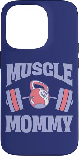 Vista 17 de iPhone 16 Muscle Mommy Bodybuilder Weightlifting Fitness Gym Workout Case