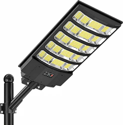 Vista 10 de WYWNA Luces solares para exteriores, gran angular IP66 Luz de calle solar impermeable