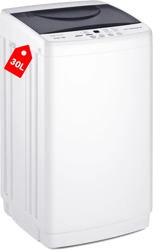 Vista 11 de [Usado] OLIXIS Lavadora portátil, lavadora compacta completamente automática de 7.7 libras, tambor de acero inoxidable, 10 ciclos de lavado