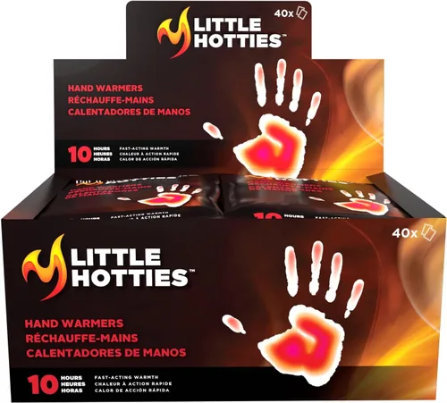 Vista 10 de Paquete de calentadores de manos Little Hotties: calentadores para comodidad durante todo el día en clima frío