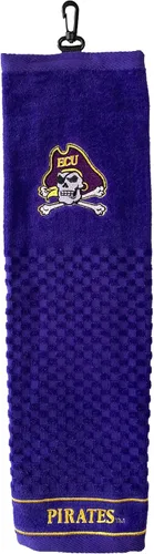 Vista 9 de Team Golf NCAA Texas A&M Aggies Toalla de golf bordada, diseño a cuadros y logotipo bordado