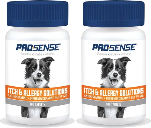 Vista 7 de Pro-Sense - Soluciones para la picazón y la alergia, para perros, antihistamínico, 100