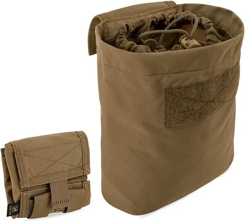 Vista 12 de KRYDEX Molle Dump Pouch Roll-Up Drawstring Magazine Utility Pouch Bolsa plegable MC
