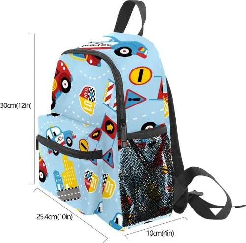 Vista 4 de Mochila escolar para niños y niñas mochila preescolar para niños y niñas ligera mochila para libros de hombro perfecta para niños pequeños a jardín