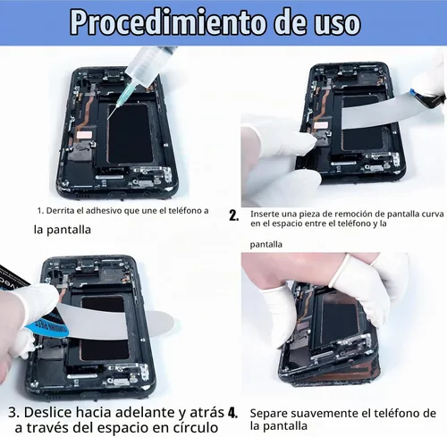 Vista 6 de Kit de herramientas de reparación de 11 piezas, herramienta de apertura, herramienta ultrafina, herramienta abierta para iPhone, laptop, iPad