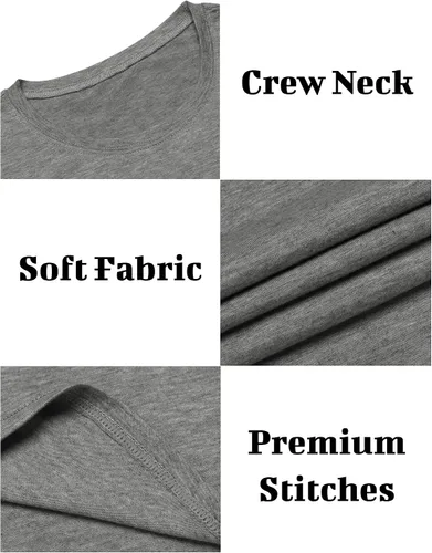 Vista 6 de COOFANDY Camisetas sin mangas para hombre, paquete de 3 camisetas sin mangas para entrenamiento, gimnasio, culturismo, fitness, paquete de 3