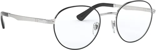 Vista 12 de Persol PO2460V - Marcos redondos para gafas graduadas Lente plateadonegrodemostración