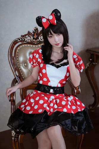 Vista 9 de Disguise Disfraz de Minnie Mouse de Disney Glam para mujer