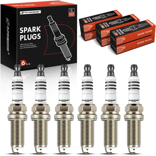Vista 10 de A-Premium Paquete de 4 bujías Iridium Platinum L4 compatibles con los modelos Toyota, Jeep y Nissan Camry, RAV4, Hignlander, Cherokee, Altima