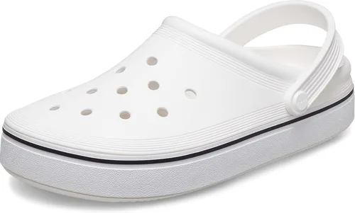 Vista 20 de Crocs Zuecos unisex para adultos con plataforma fuera de la cancha Azul marino