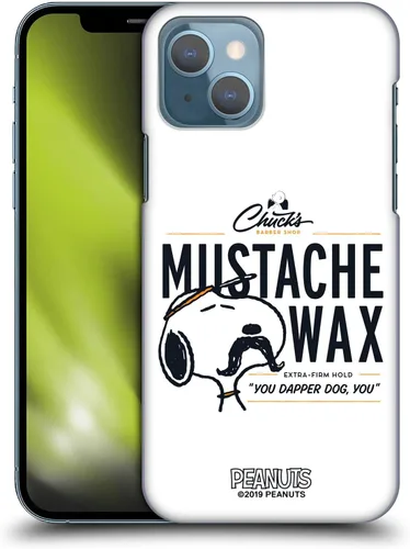 Vista 47 de Head Case Designs Carcasa rígida con licencia oficial de Peanuts Charlie Brown Chuck Barber Shop compatible con Apple iPhone 7/8/SE 2020 y 2022