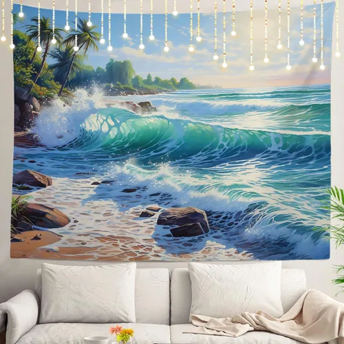 Vista 79 de Shrahala American Republican Elephant Tapestry, Red Navy Blue Striped Background Wall Hanging Hd Print Polyester Backdrop For Dorm Room Bedroom 30 X