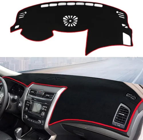 Vista 8 de Funda para salpicadero Alfombrilla para salpicadero Alfombrilla para tablero a medida para Nissan Frontier 2007-2019 para Suzuki Equator 2009-2012