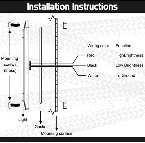 Vista 8 de LINKITOM - Luces ovaladas de aluminio ultra delgadas para remolque, ámbar