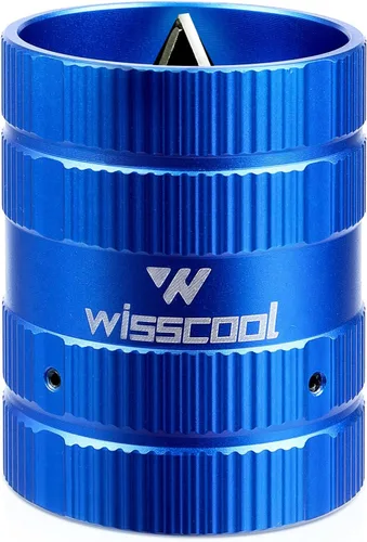 Vista 9 de WISSCOOL Herramienta de desbarbado de 0.6 cm a 3.17 cm Escariador de tubos Herramientas de fontanería Limpiador de tubos de cobre Eliminación