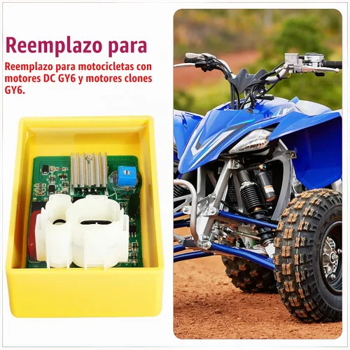 Vista 5 de Performance Racing - Caja de 6 pines DC CDI para GY6 50cc - 90cc 110cc 125cc 150cc 200cc 250cc Scooter ATV Go Kart ciclomotor Quad Dune Buggy Pit