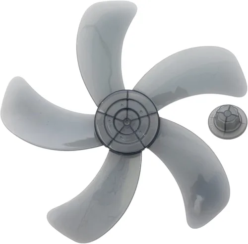 Vista 17 de dPois Hoja de ventilador de plástico hojas universal para el hogar, pedestal de pie para ventilador de mesa, pieza de repuesto con cubierta de Negro