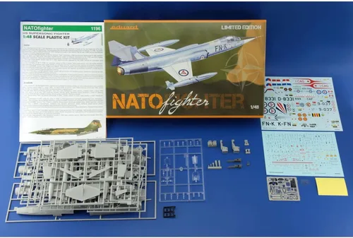 Vista 2 de Eduard Models F-104G NATO Fighter Edición Limitada Modelo Kit