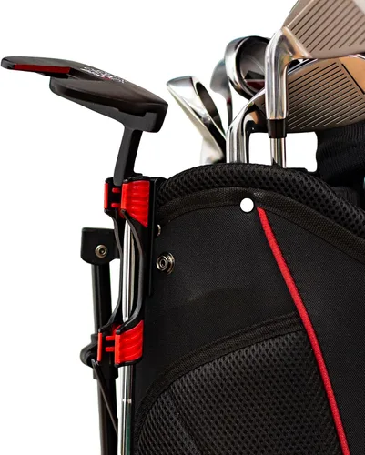 Vista 4 de JEF World of Golf JR138 Premium - Soporte para putter de golf, color negro