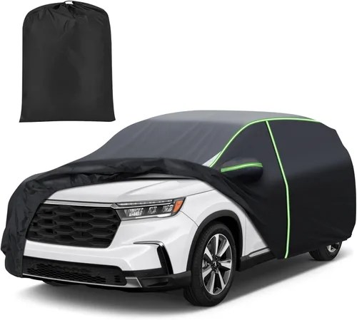 Vista 35 de Mixsuper Liner Funda para coche para BMW X3 2003-2026, 7 capas, funda impermeable para coche, accesorios para X3 con puerta con cremallera, tiras