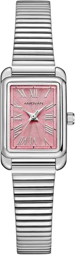 Vista 10 de Relojes dorados para mujer, pulsera pequeña, delicada caja rectangular, reloj de pulsera vintage, reloj de pulsera de cuarzo para mujer, para el día