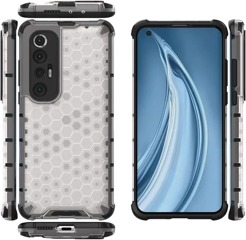 Vista 200 de Pzwoxukhov Funda compatible con Redmi A1, compatible con Redmi A2 Honeycomb Anti-caída Absorción de Golpes Negro