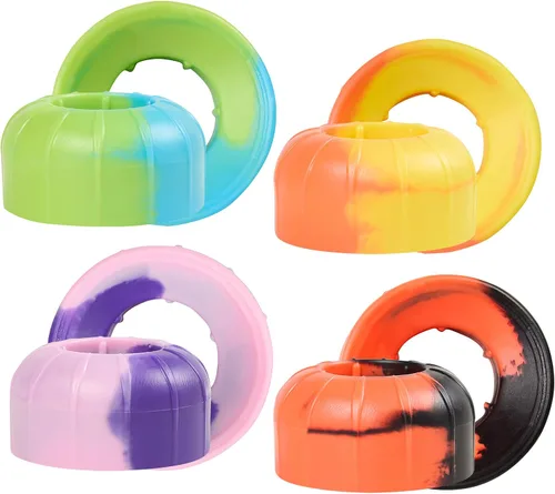 Vista 9 de Anillos para la empuñadura del bate, Anillos de estrangulamiento de primera calidad, Anillos de presión para béisbol, Incluye: Paquete de 8 anillos