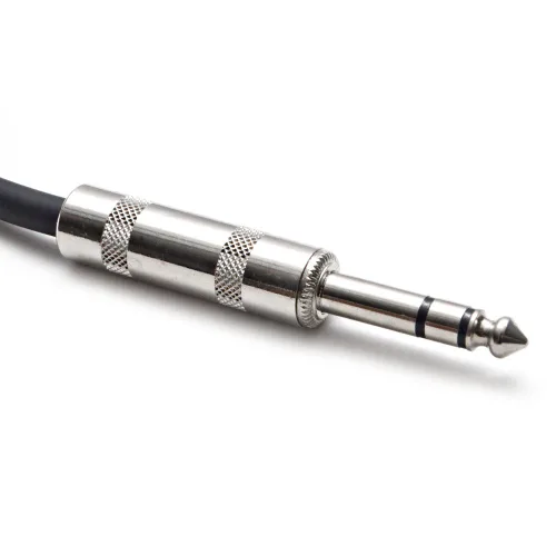 Vista 3 de Seismic Audio - SATRXL-F2 - Cable de conexión XLR naranja de 2 pies hembra a 1/4" TRS