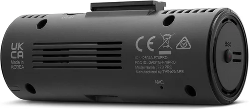 Vista 5 de Thinkware Dash Cam, F70 PRO - 1080p FHD, Wi-Fi, modo de estacionamiento inteligente con visión súper nocturna, microSD de 32 GB